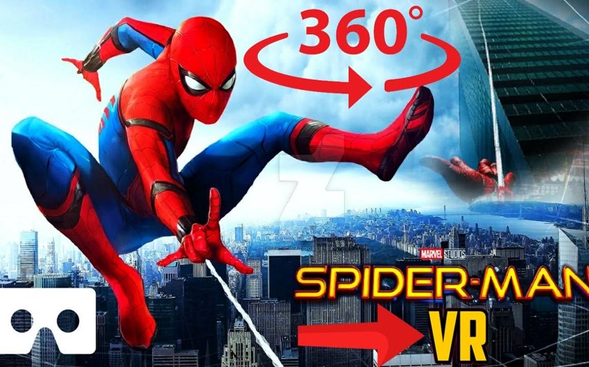蜘蛛侠体验 360°全景VR视频