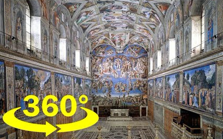 西斯廷教堂 360°全景VR视频