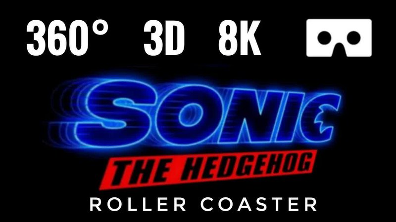 Sonic Hedgehog Roller Coaster 360°全景VR视频