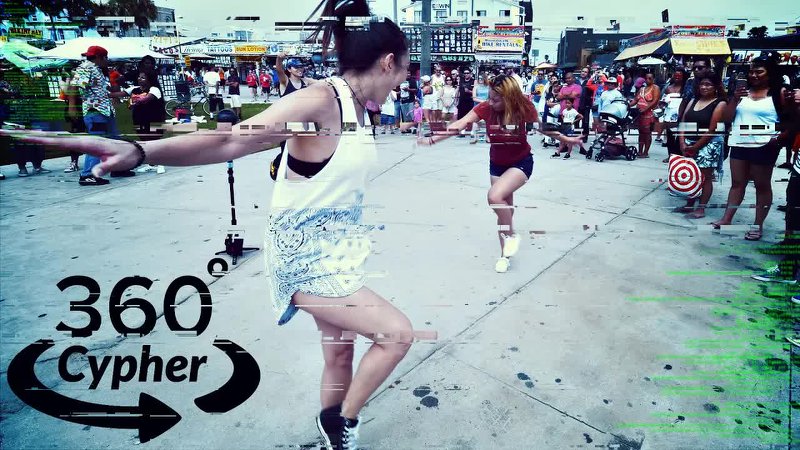 Enter Cypher DANCE Shuffle Cutting Shapes 360°全景VR视频