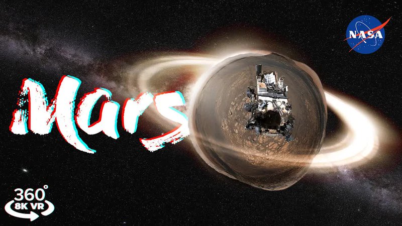 MARS NASA Curiosity Rover's 1.8 Billion Pixel Pano 360°全景VR视频