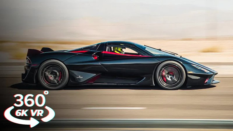 World's FASTEST Production Car SSC Tuatara 360°全景VR视频