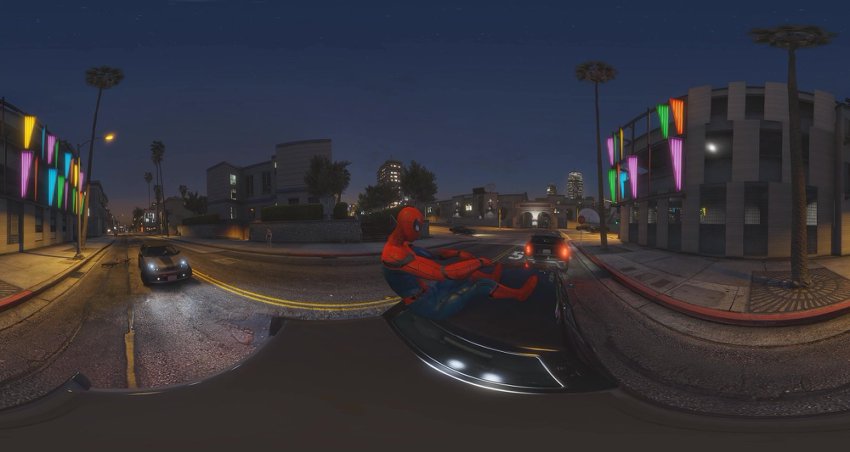 SPIDERMAN Bike 360°全景VR视频