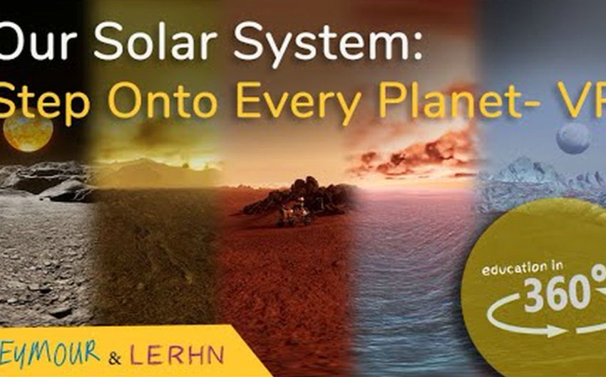站在各种行星的表面 360°全景VR视频