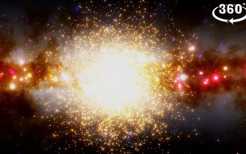 穿过银河系中心和球状星团 360°全景VR视频