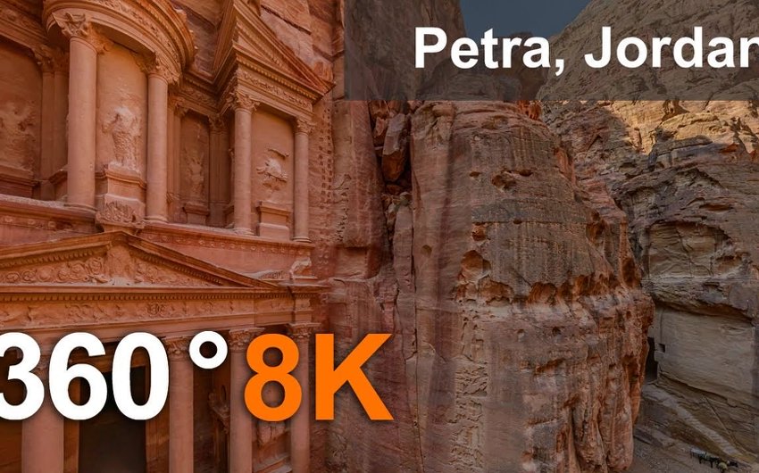VR人文《佩特拉古城,约旦。 8K空中360视频。虚拟旅行》8K超清360°全景沉浸式体验 VR视频 百度网盘下载 封面图